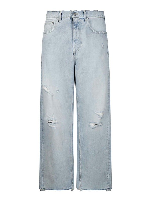 GOLDEN GOOSE: ブーツカットジーンズ - ブーツカットジーンズ - ブルー