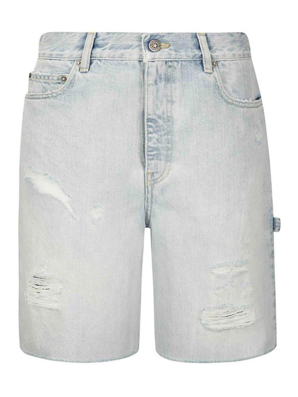 GOLDEN GOOSE: Hosen Shorts - Shorts - Blau