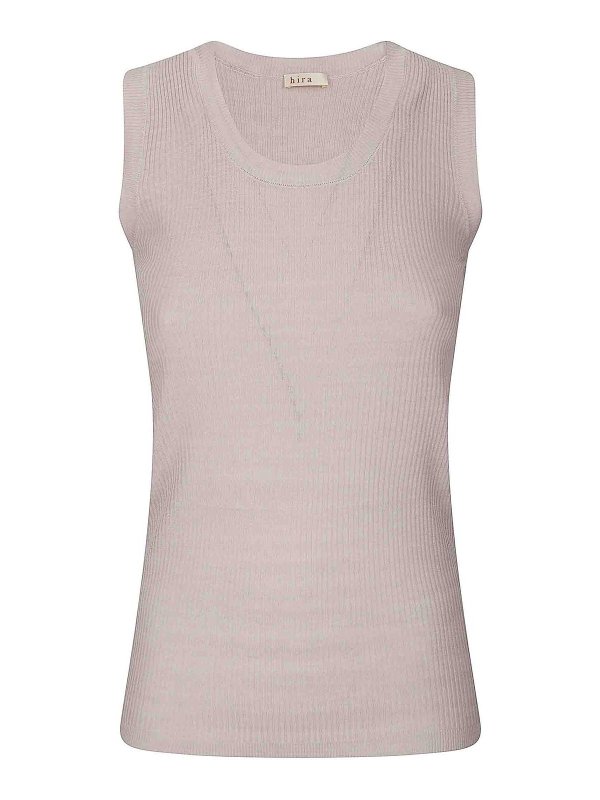 HIRA: Tops und Tank Tops - Top - Weiß