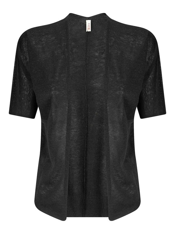 HIRA: カーディガン - カーディガン - 黒