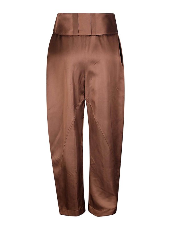 J.W. ANDERSON: Trousers Shorts online - High waistput trousers large leg