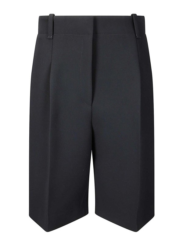 KHAITE: Trousers Shorts - Shorts model trousers Buruda Neri in often