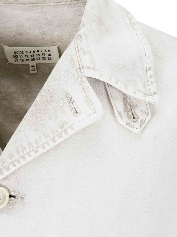 The Best Shops Maison Margiela: Knielange Mäntel - Knielanger Mantel - Grau