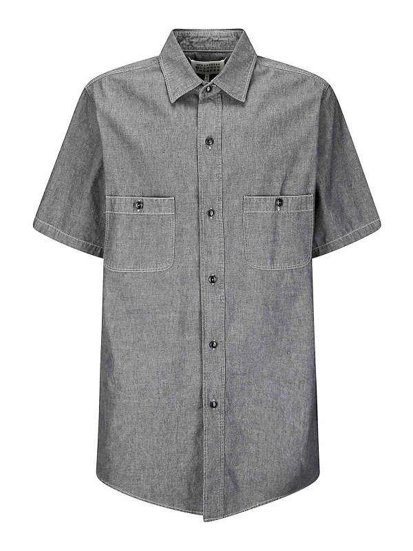 Maison Margiela: シャツ - シャツ - グレー