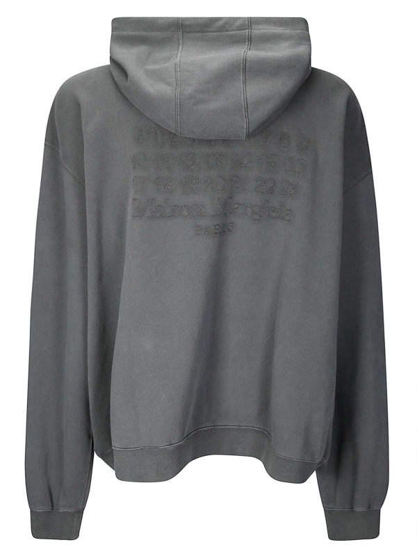 Maison Margiela: Sweatshirts und Pullover online - Sweatshirt - Schwarz