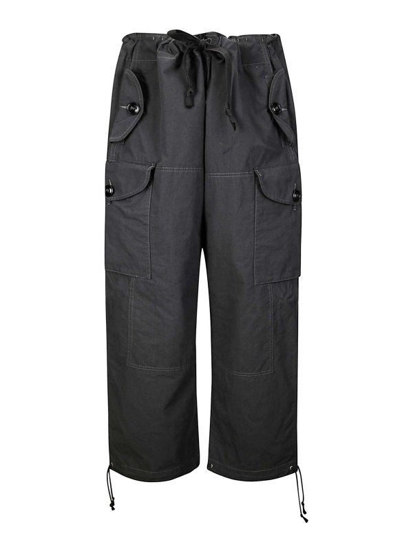 Maison Margiela: Shorts - Shorts - Negro