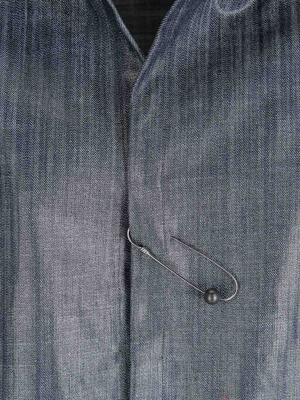 The Best Shops MARIA CALDERARA: casual jackets - Short medium dark denim jacket