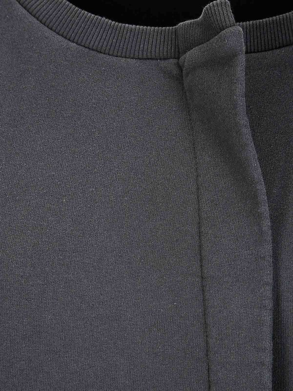 The Best Shops MM6 MAISON MARGIELA: short dresses - Mini long -sleeved cotton dress