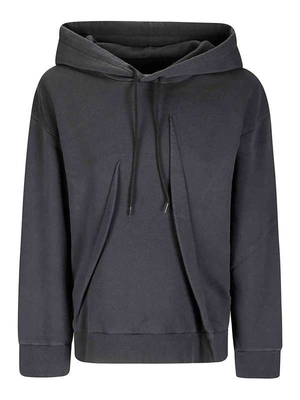 MM6 MAISON MARGIELA: Sweatshirts & Pulls - Sweat-Shirts - Noir