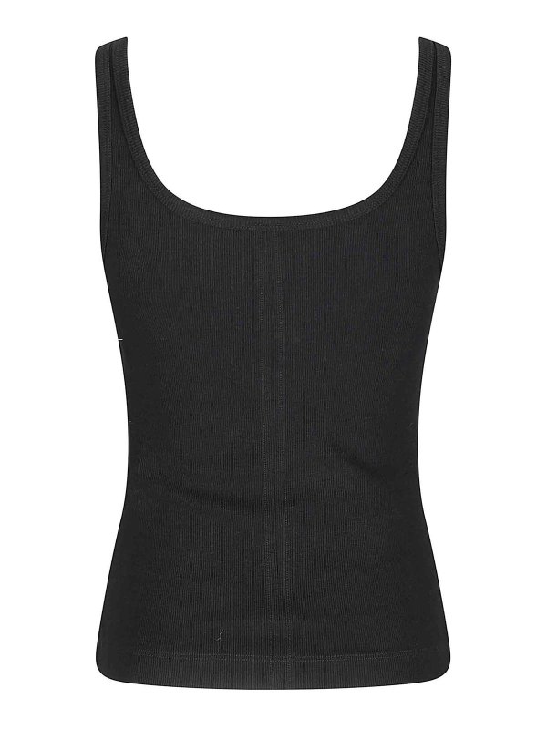 MM6 MAISON MARGIELA: Tops & Débardeurs online - Top - Noir