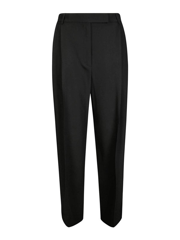 ROHE: トラウザーショーツ - ショートパンツ - 黒