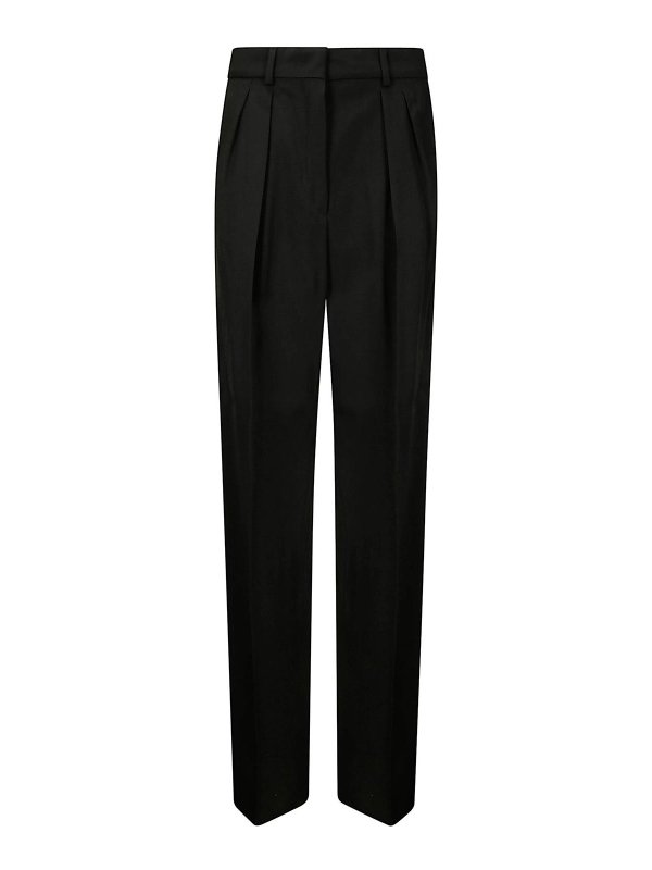 SPORTMAX: Casual Hosen - Casual Hose - Schwarz