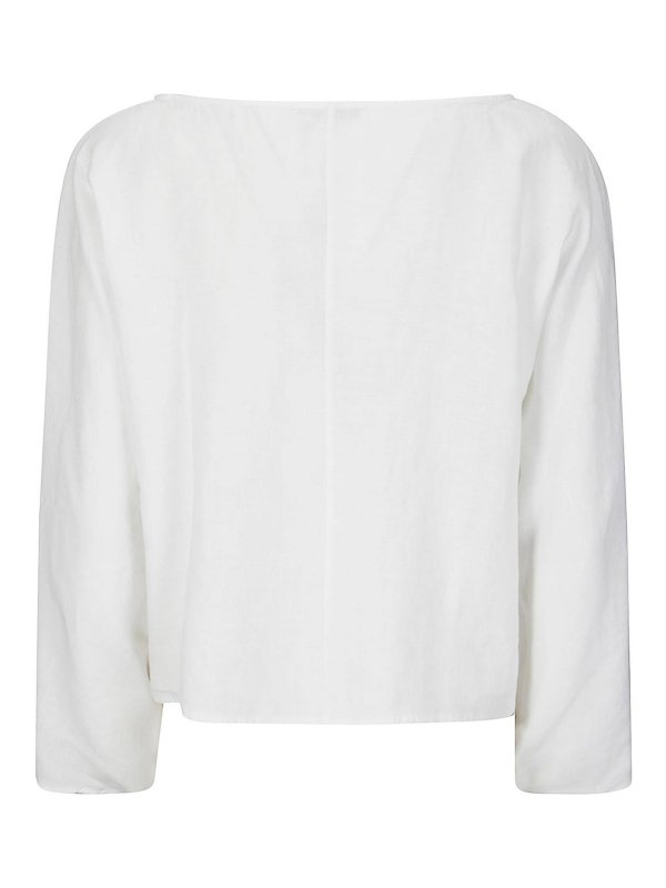 STEFANO MORTARI: tunics online - Cocking linen tunic