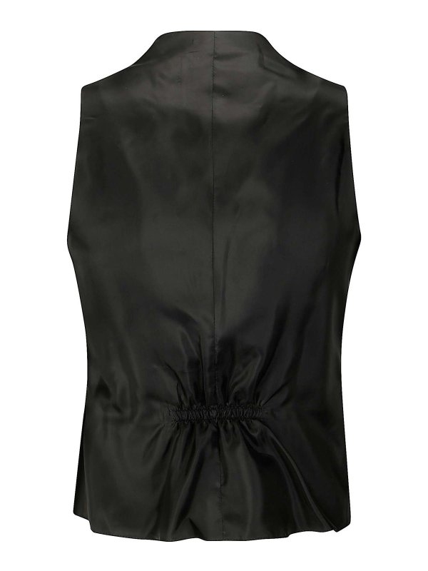 TAGLIATORE: ベスト＆チョッキ online - ウェストコート/ジレ - 黒