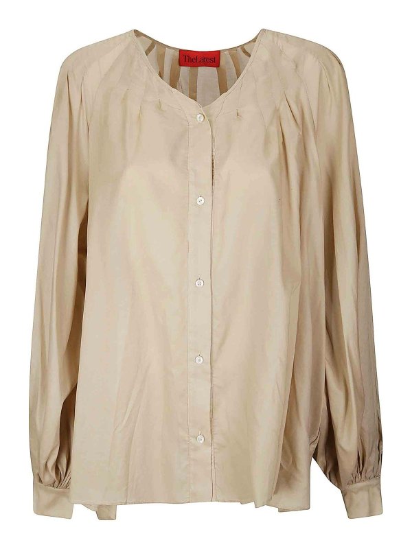 THELATEST: camicie - Camicia in cotone ampia