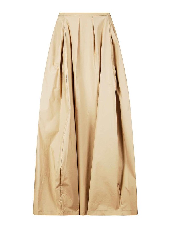 THELATEST: Knielange und Midi Röcke - Midirock - Beige