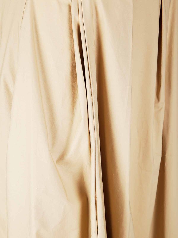 The Best Shops THELATEST: Knielange und Midi Röcke - Midirock - Beige