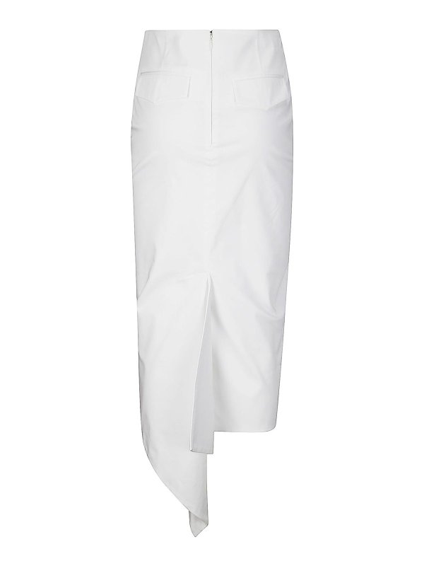 THELATEST: Knielange und Midi Röcke online - Midirock - Weiß
