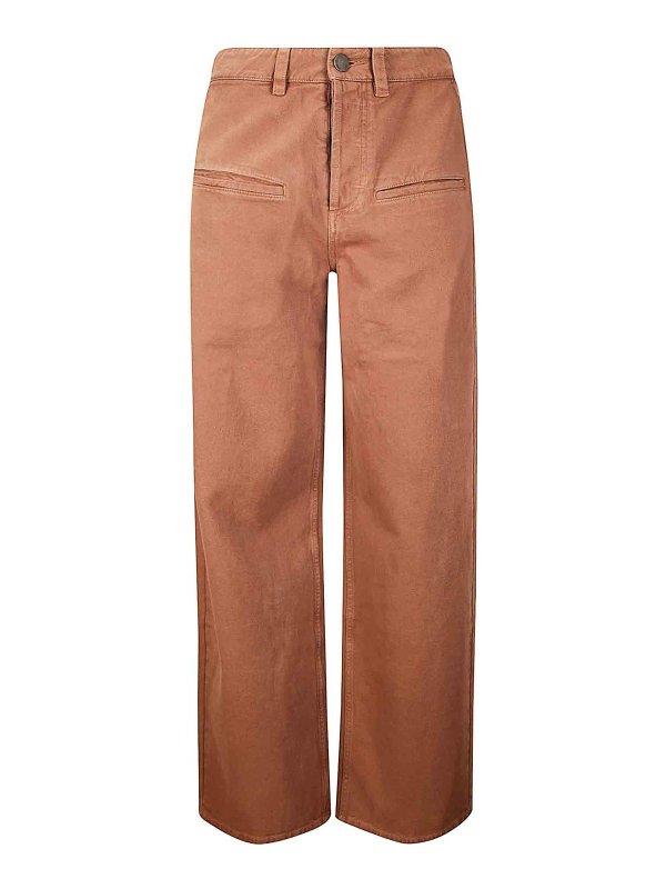 UMA WANG: Trousers Shorts - Dritta cotton trousers