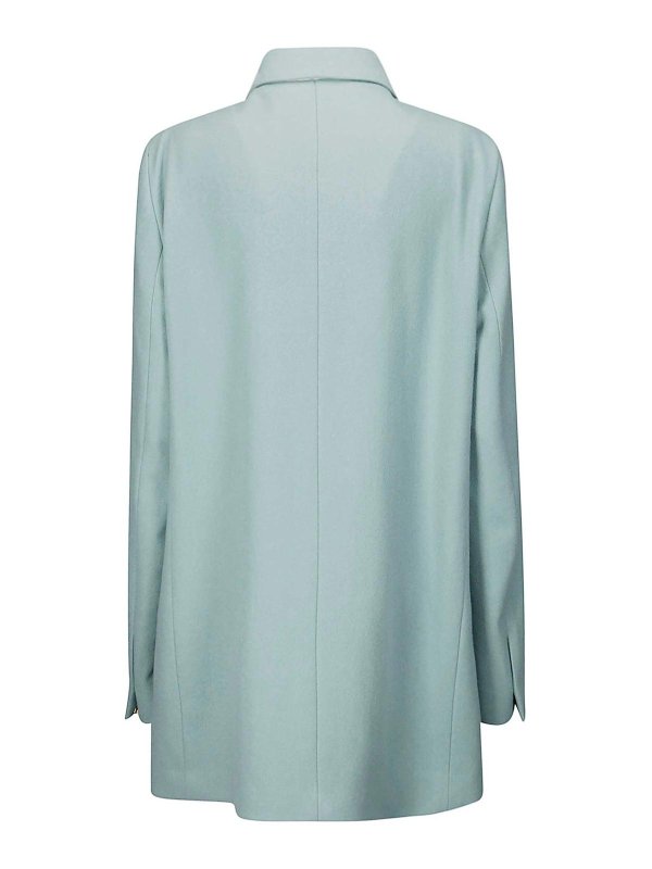 DRIES VAN NOTEN: blazers online - Double -breasted wool jacket