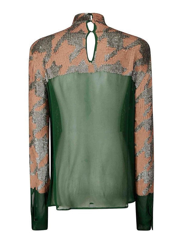 DRIES VAN NOTEN: Tops und Tank Tops online - Top - Grün