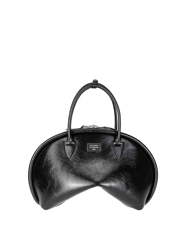 Acne Studios: Bolsas bandoleras - Bolsa Bandolera - Negro