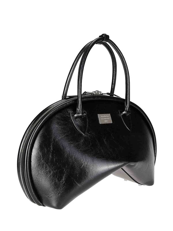 Acne Studios: Bolsas bandoleras online - Bolsa Bandolera - Negro