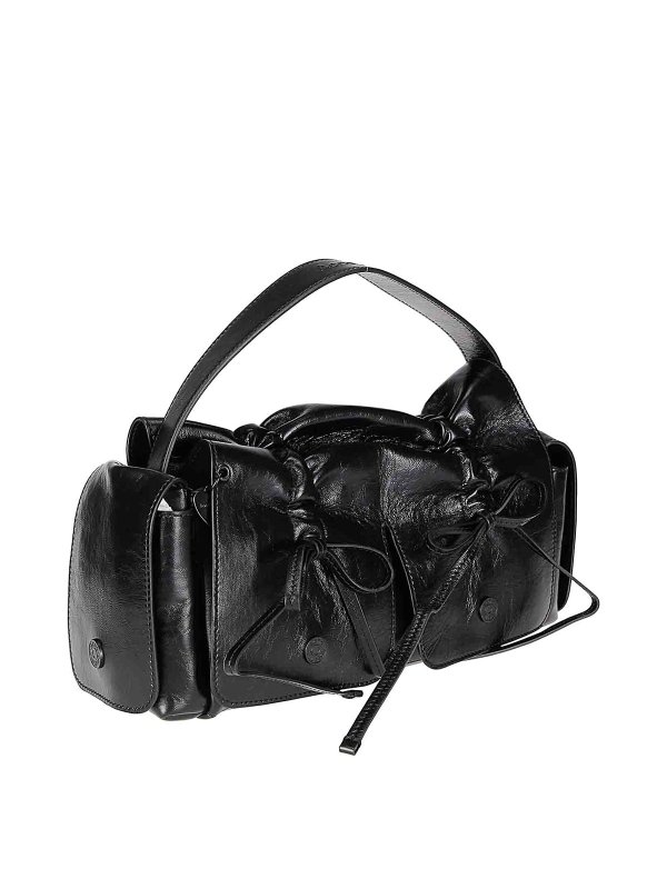 Acne Studios: クロスボディバッグ - クロスボディバッグ - 黒