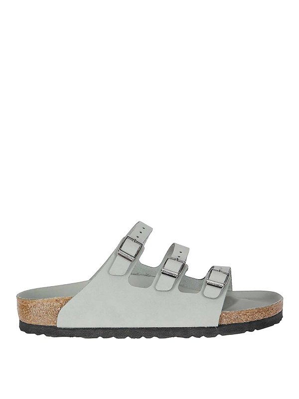 BIRKENSTOCK: mules shoes - Mules Florida in leather