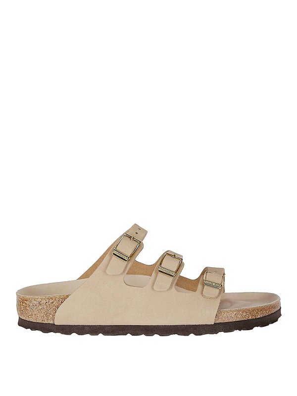 BIRKENSTOCK: Mules - Mules - Beige