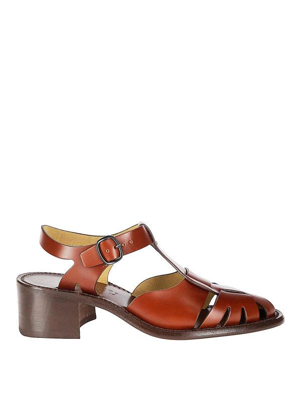 HEREU: sandals - Leather sandals