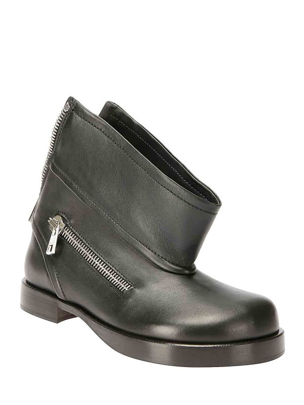 J.W. ANDERSON: boots online - Decorative lateral zip boots