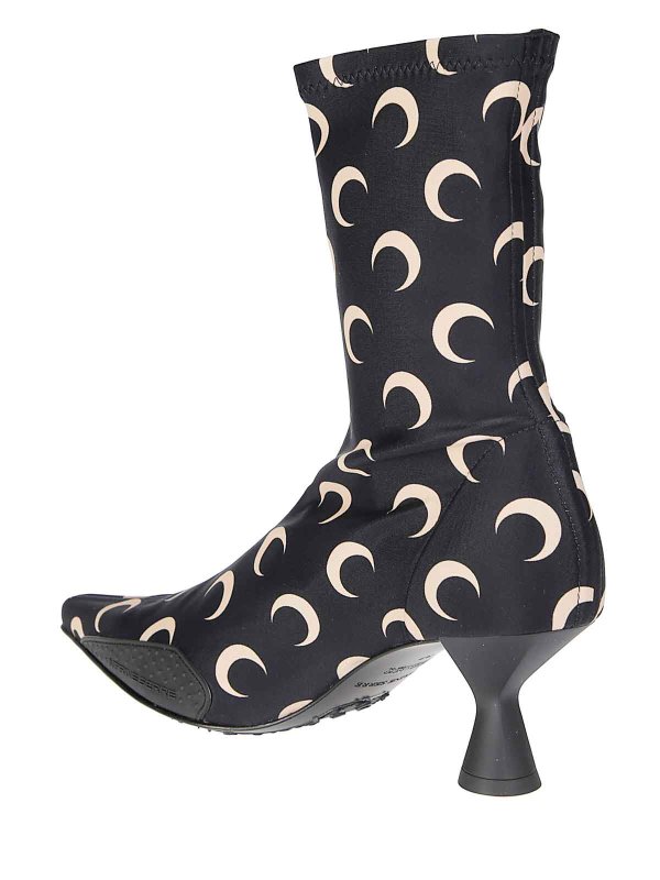 The Best Shops MARINE SERRE: ブーティー - アンクルブーツ - ベージュ