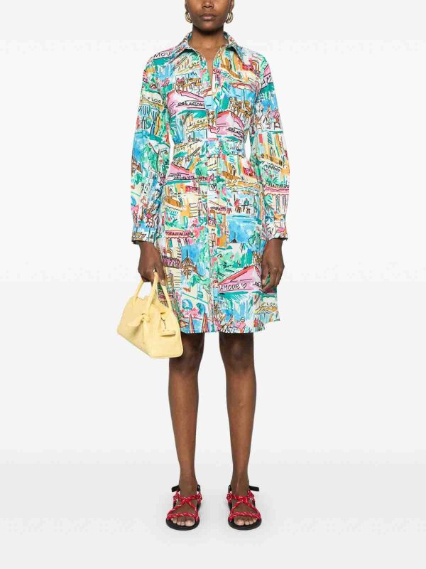 Abito multicolore shop online: ALESSANDRO ENRIQUEZ