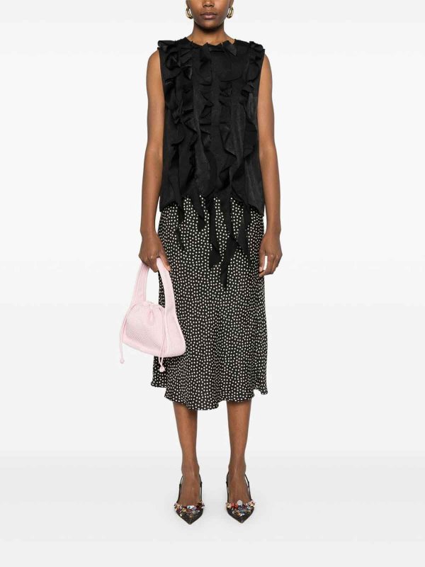 BAUM UND PFERDGARTEN buy online トップ/タンクトップ - 黒