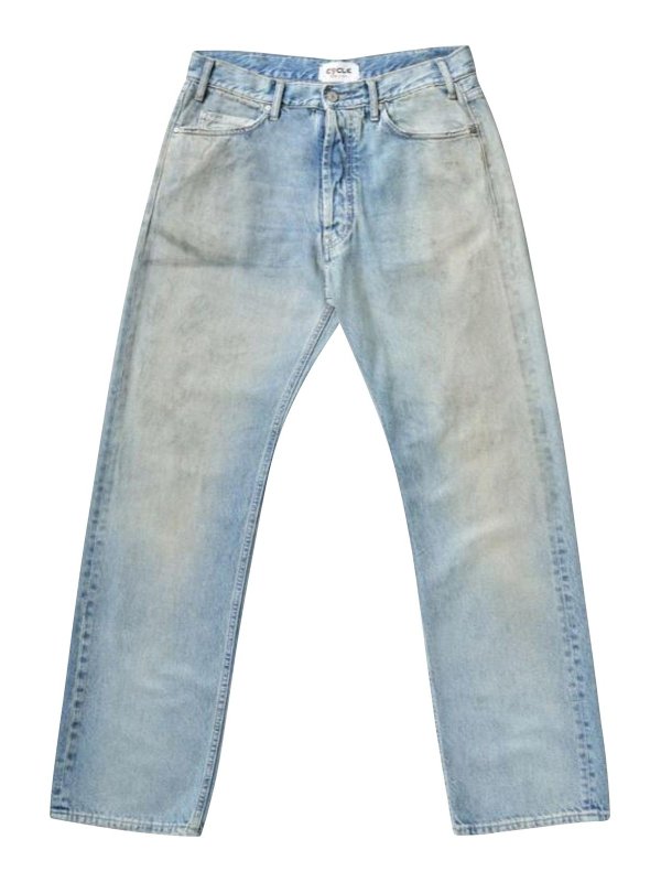 CYCLE JEANS: ブーツカットジーンズ - ブーツカットジーンズ - ブルー