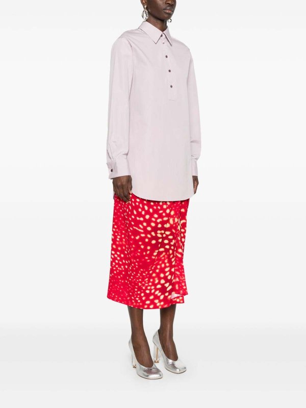 シャツ - 紫 shop online: DRIES VAN NOTEN