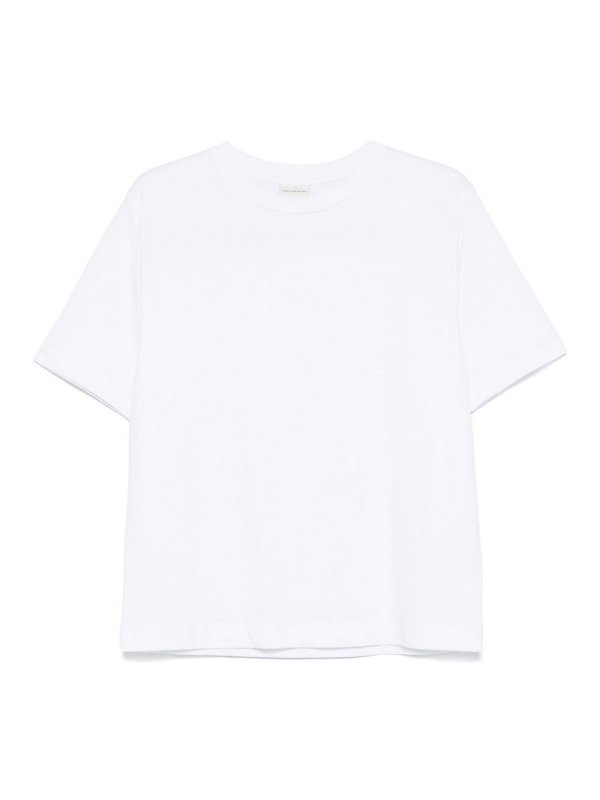 DRIES VAN NOTEN: T-shirts - T-Shirt - Weiß