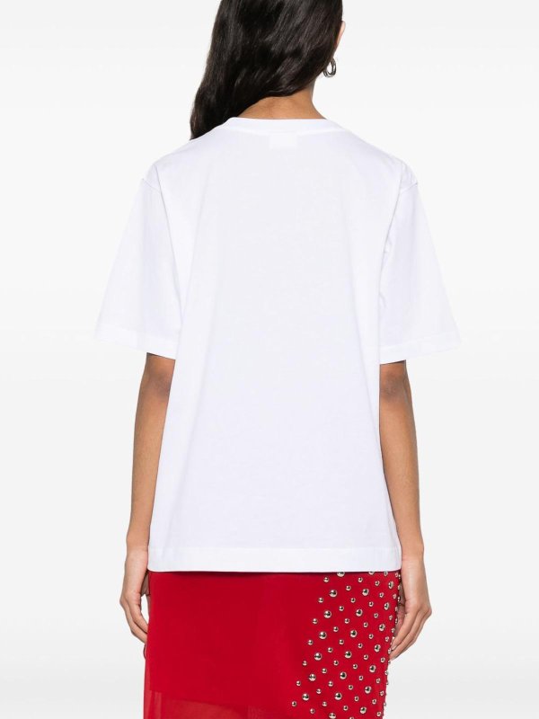 The Best Shops DRIES VAN NOTEN: T-shirts - T-Shirt - Weiß