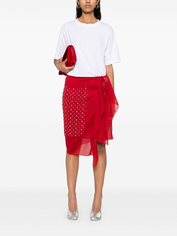 T-Shirt - Weiß shop online: DRIES VAN NOTEN