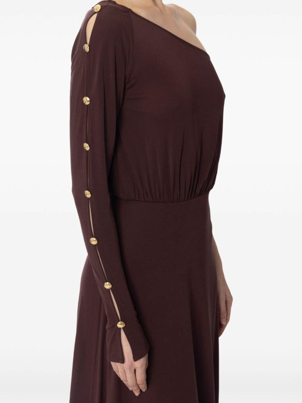 ELISABETTA FRANCHI: Maxikleider online - Maxikleid - Braun