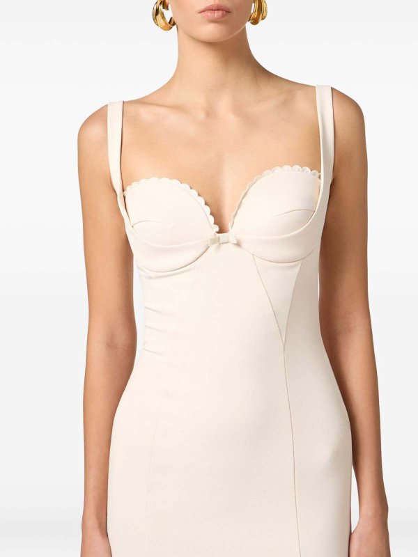 The Best Shops ELISABETTA FRANCHI: Maxikleider - Maxikleid - Beige