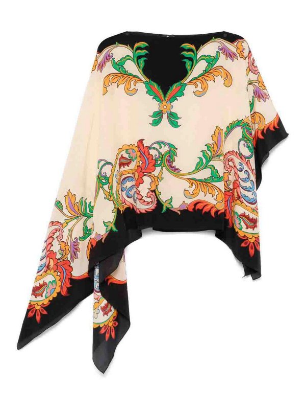 ETRO: Capes & Ponchos - Cape - Multicolore