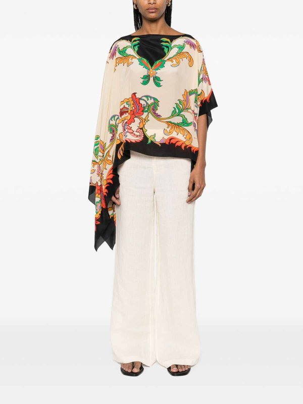 The Best Shops ETRO: Capes & Ponchos - Cape - Multicolore