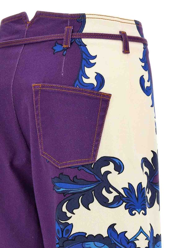 The Best Shops ETRO: Trousers Shorts - Paisley Print Trousers