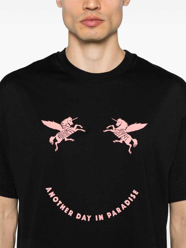 GIVENCHY: T-shirts online - T-Shirt - Schwarz