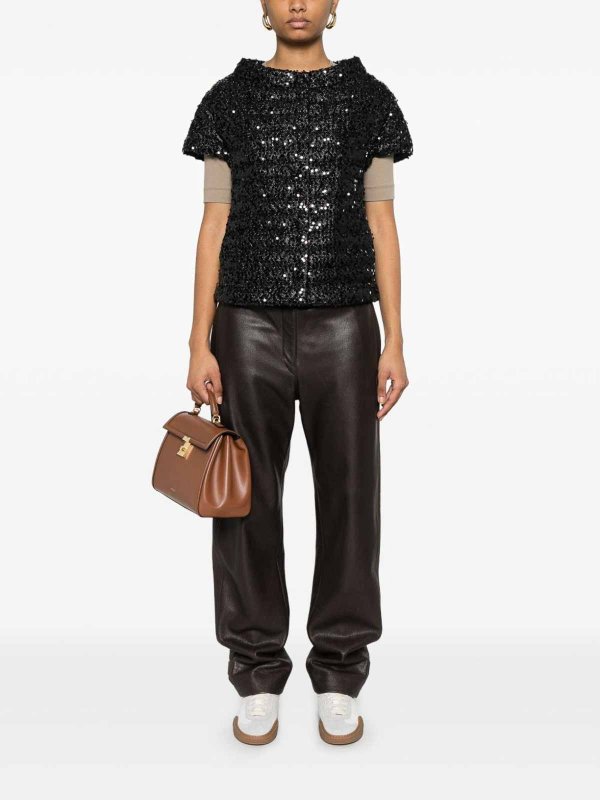 The Best Shops HERNO: blazers - Sequinned Puffer Jacket