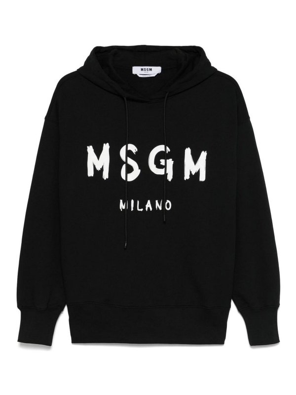 m.s.g.m.: Sudaderas y suéteres - Sudadera - Negro