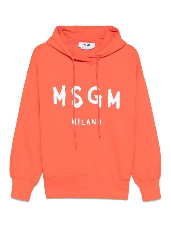 m.s.g.m.: Sweatshirts und Pullover - Sweatshirt - Orange