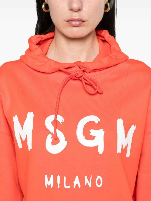 m.s.g.m. buy online Sweatshirt - Orange